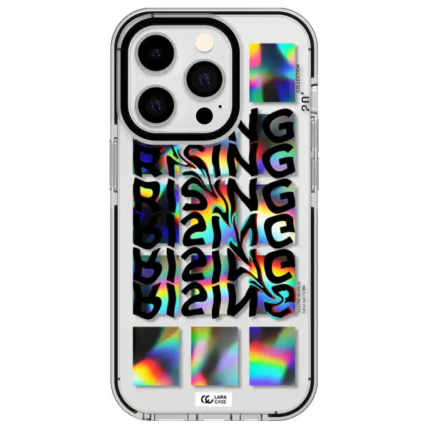 Rising Apple iPhone 14 pro impact black border Case