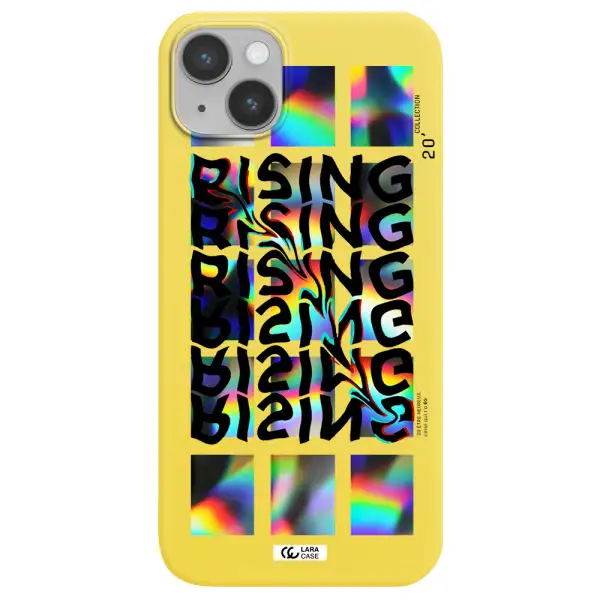 Rising Apple iPhone 14 Silicone canary yellow Case