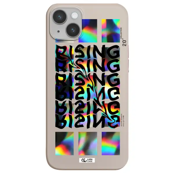 Rising Apple iPhone 14 Silicone Stone Case