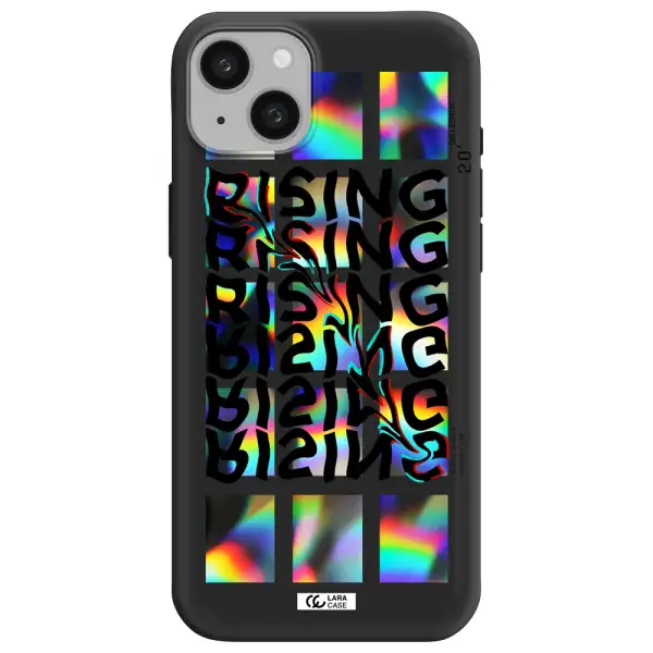 Rising Apple iphone 15 plus Silicone black Case