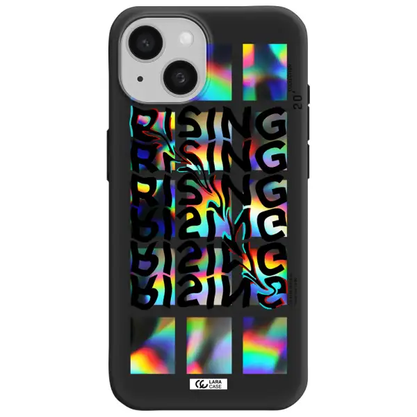 Rising Apple iPhone 15 Silicone black Case