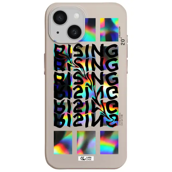 Rising Apple iPhone 15 Silicone Stone Case