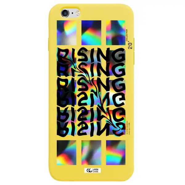 Rising Apple iPhone 6 plus Silicone canary yellow Case