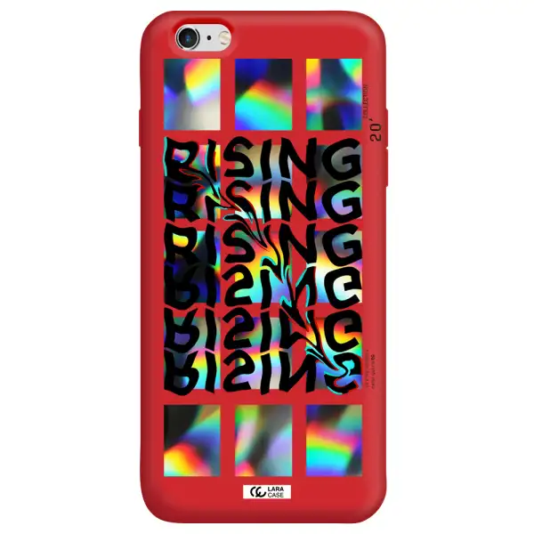 Rising Apple iPhone 6 plus Silicone Imperial Red Case