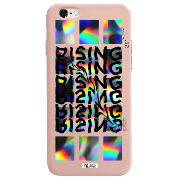 Rising Apple iPhone 6 Silicone pastel pink Case