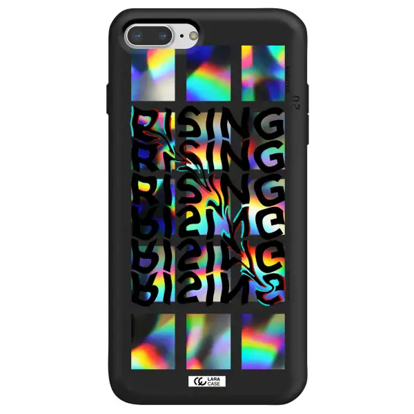 Rising Apple iPhone 8 plus Silicone black Case