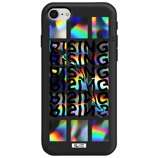 Rising Apple iPhone se 2020 Silicone black Case