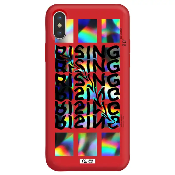 Rising Apple iPhone XS Silicone Imperial Red Case