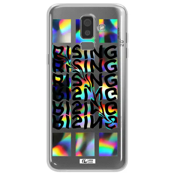 Rising Samsung J8 Clear TPU Case