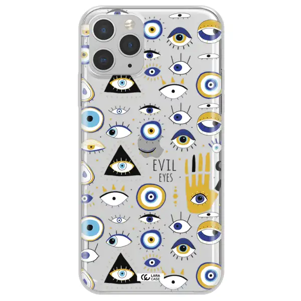 Evil Eyes Apple iPhone 11 pro max Clear TPU Case