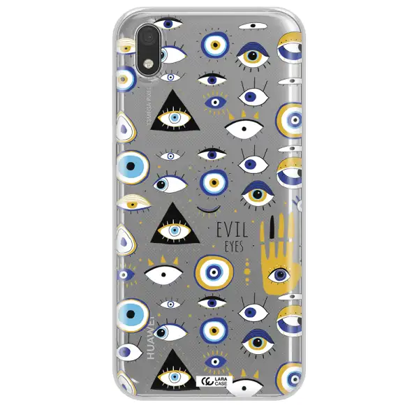 Evil Eyes Huawei Honor 8S Clear TPU Case