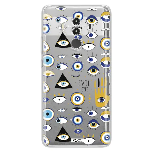 Evil Eyes Huawei Mate 10 Clear TPU Case