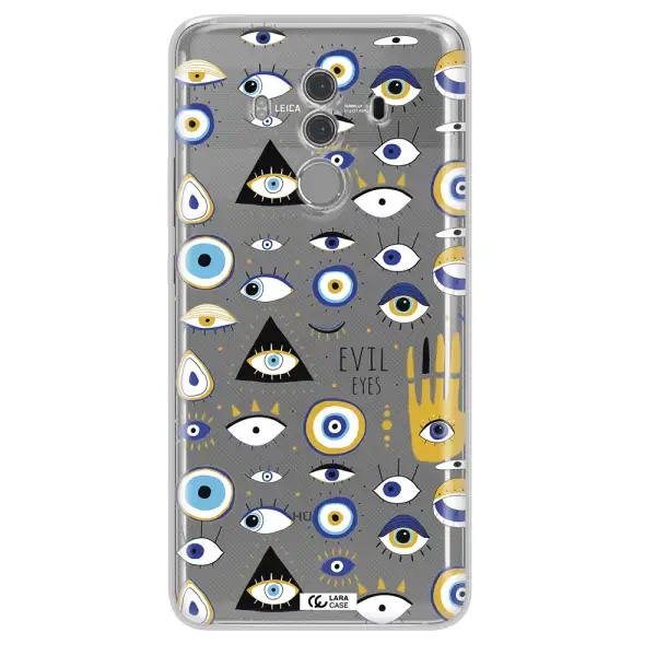 Evil Eyes Huawei Mate 10 Pro Clear TPU Case