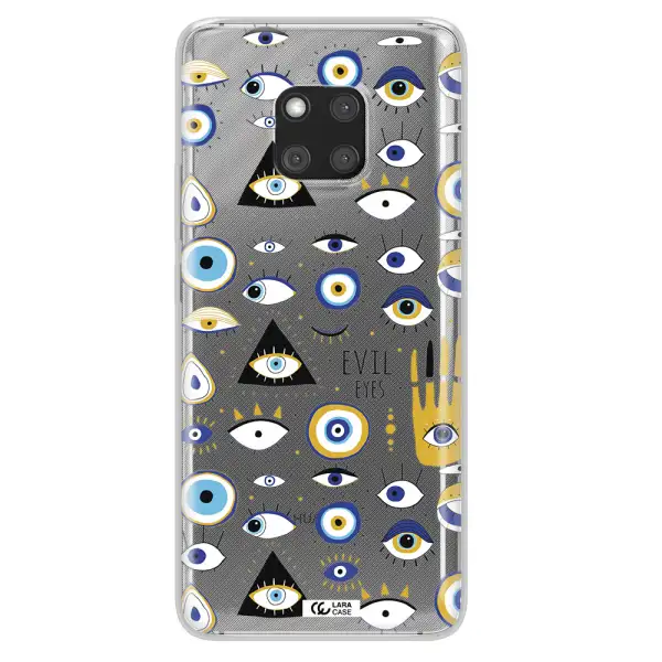 Evil Eyes Huawei Mate 20 Pro Clear TPU Case