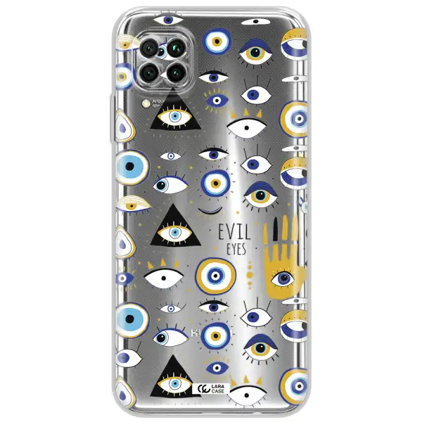 Evil Eyes Huawei Nova 7I Clear Tpu Case