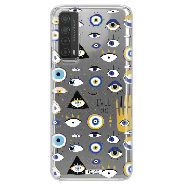 Evil Eyes Huawei P Smart 2021 Clear TPU Case