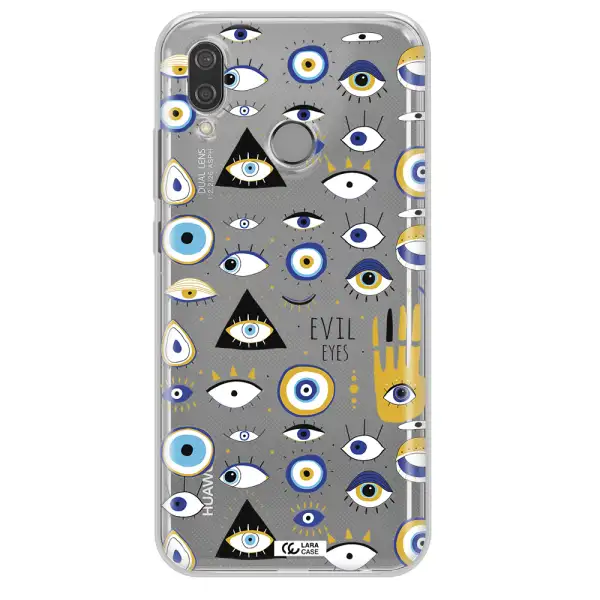 Evil Eyes Huawei P20 Lite Clear TPU Case