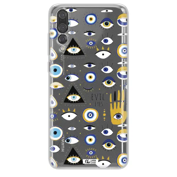 Evil Eyes Huawei P20 Pro Clear TPU Case