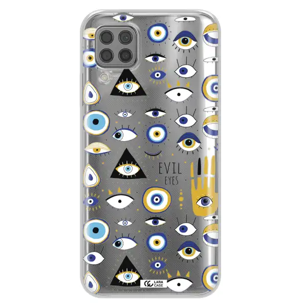 Evil Eyes Huawei P40 Lite Clear TPU Case