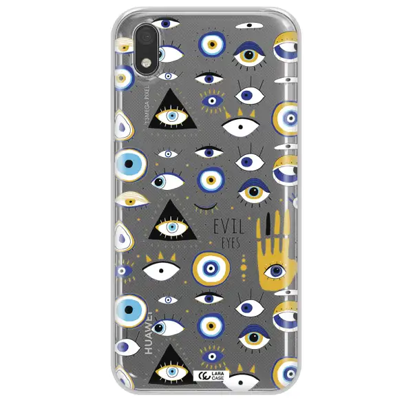 Evil Eyes Huawei Y5 2019 Clear TPU Case