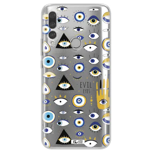Evil Eyes Huawei Y9 Prime 2019 Clear TPU Case