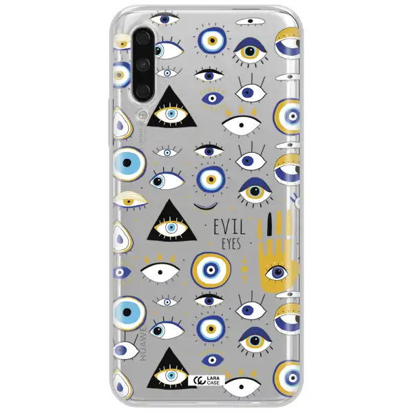 Evil Eyes Huawei Y9S Clear Tpu Case
