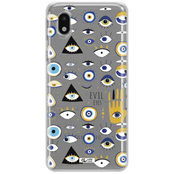 Evil Eyes Samsung A01 Core Clear Tpu Case