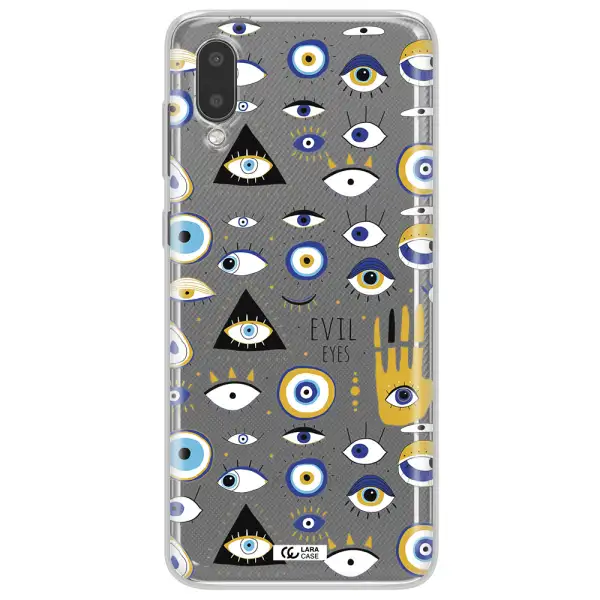 Evil Eyes Samsung A02 Clear TPU Case