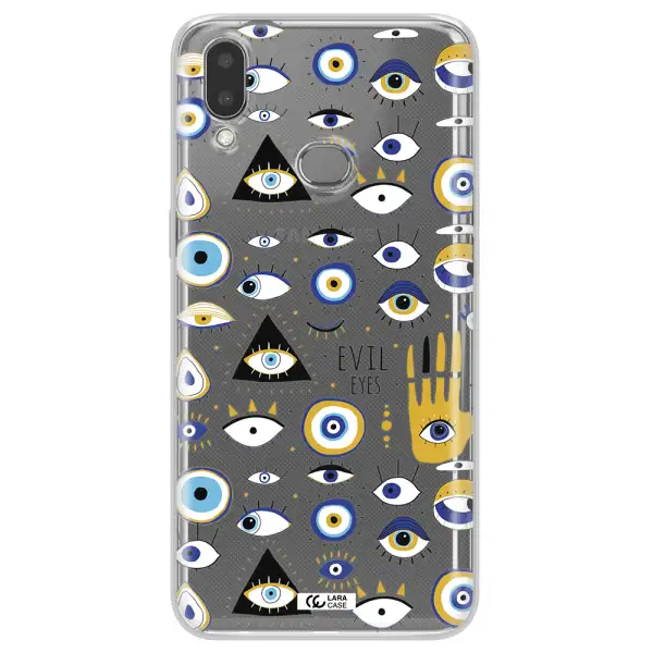 Evil Eyes Samsung A10S Clear TPU Case