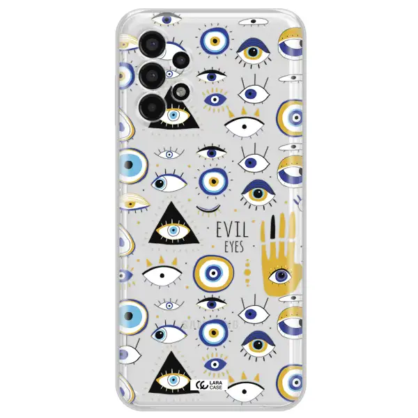 Evil Eyes Samsung A13 4g Clear TPU Case