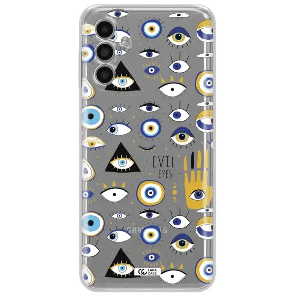 Evil Eyes Samsung A13 5G Clear Tpu Case