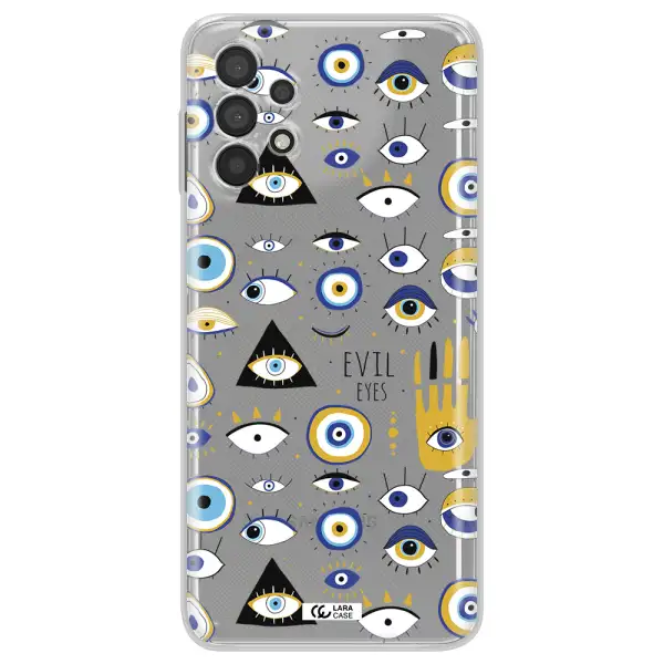 Evil Eyes Samsung A32 Clear TPU Case
