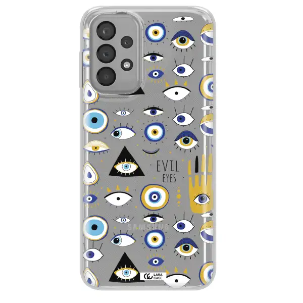 Evil Eyes Samsung A33 Clear TPU Case