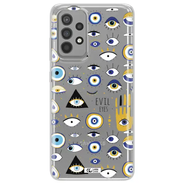 Evil Eyes Samsung A52 Clear TPU Case