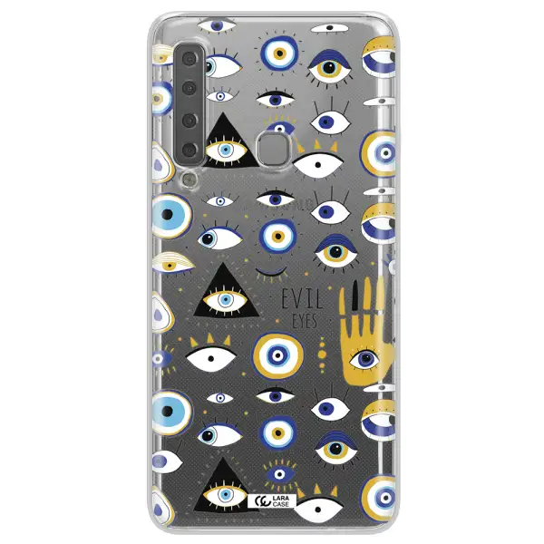 Evil Eyes Samsung A9 2018 Clear TPU Case