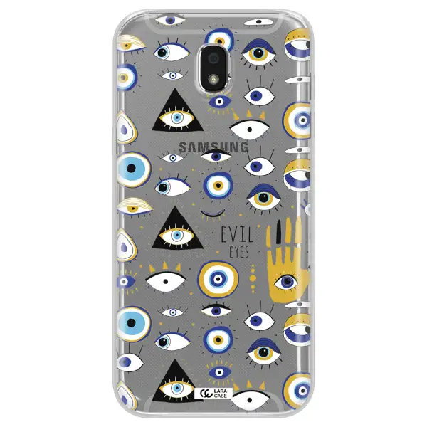 Evil Eyes Samsung J5 2017 Clear TPU Case