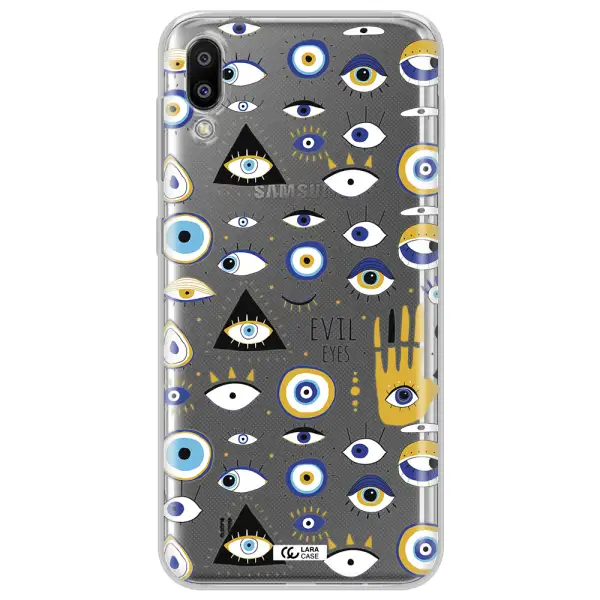 Evil Eyes Samsung M10 Clear TPU Case