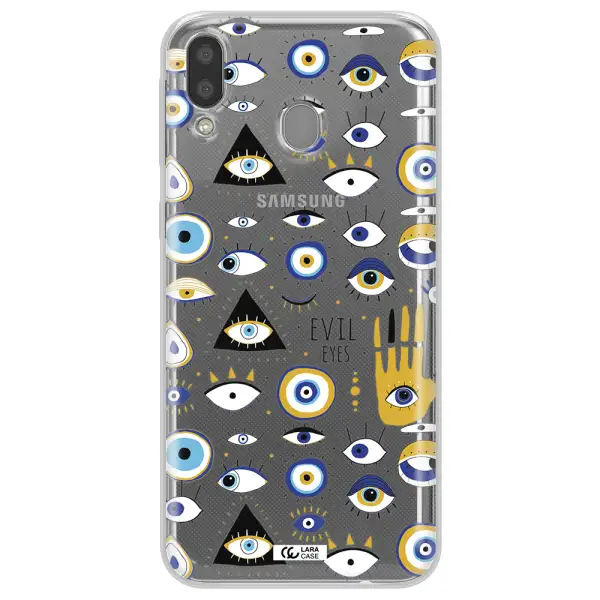 Evil Eyes Samsung M20 Clear TPU Case