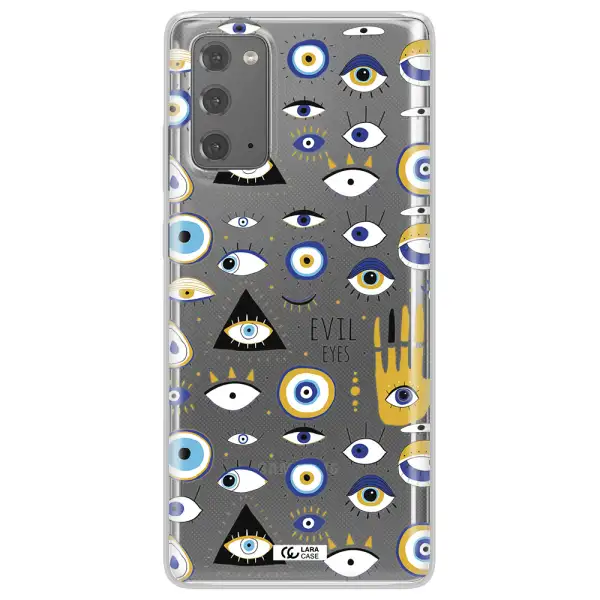 Evil Eyes Samsung Note 20 Clear TPU Case