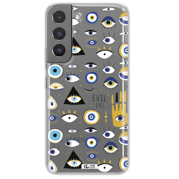 Evil Eyes Samsung S 22 Clear TPU Case
