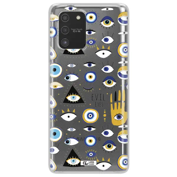 Evil Eyes Samsung S10 Lite Clear TPU Case