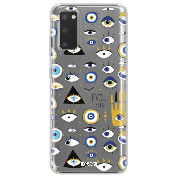 Evil Eyes Samsung S20 Clear TPU Case