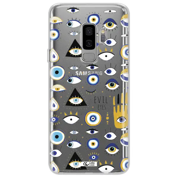 Evil Eyes Samsung S9 Plus Clear TPU Case