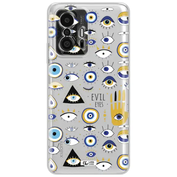 Evil Eyes Xiaomi 11T Pro Clear Tpu Case