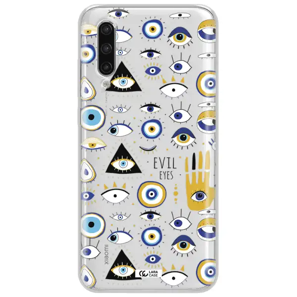 Evil Eyes Xiaomi Mi 9 Lite Clear Tpu Case