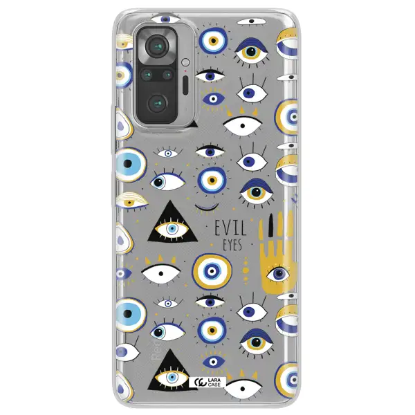 Evil Eyes Xiaomi Note 10 Pro Clear TPU Case