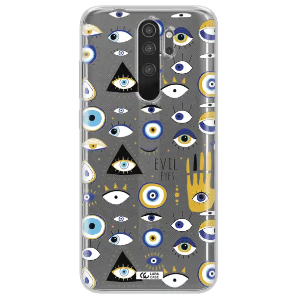 Evil Eyes Xiaomi Note 8 Pro Clear TPU Case