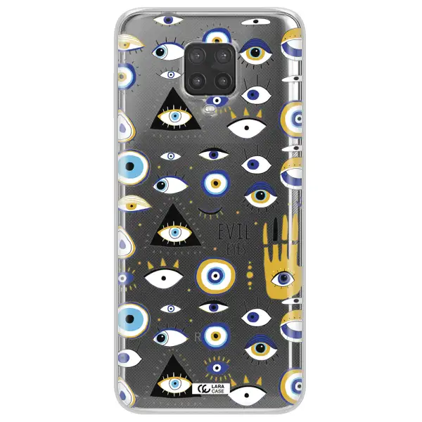 Evil Eyes Xiaomi Note 9 Pro Clear TPU Case