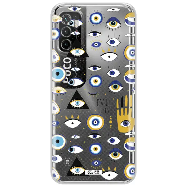 Evil Eyes Xiaomi Poco M4 Pro 5G Clear Tpu Case