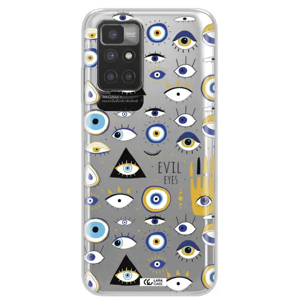 Evil Eyes Xiaomi Redmi 10 Clear TPU Case